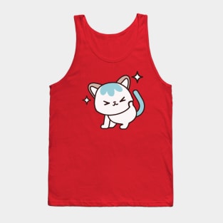 cute cat cartoon Tank Top